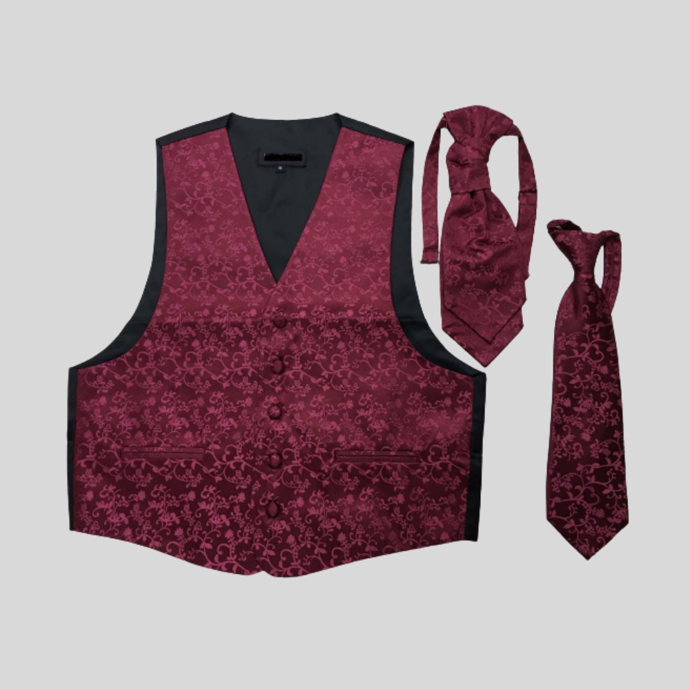 Vail Burgundy Quilted Vest | Active Basic