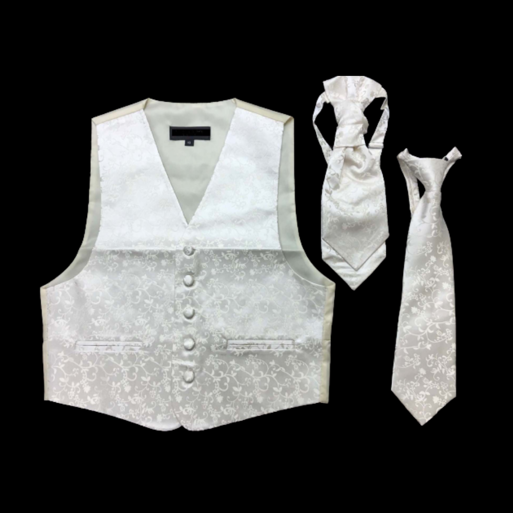 VEST SET (OFF WHITE)